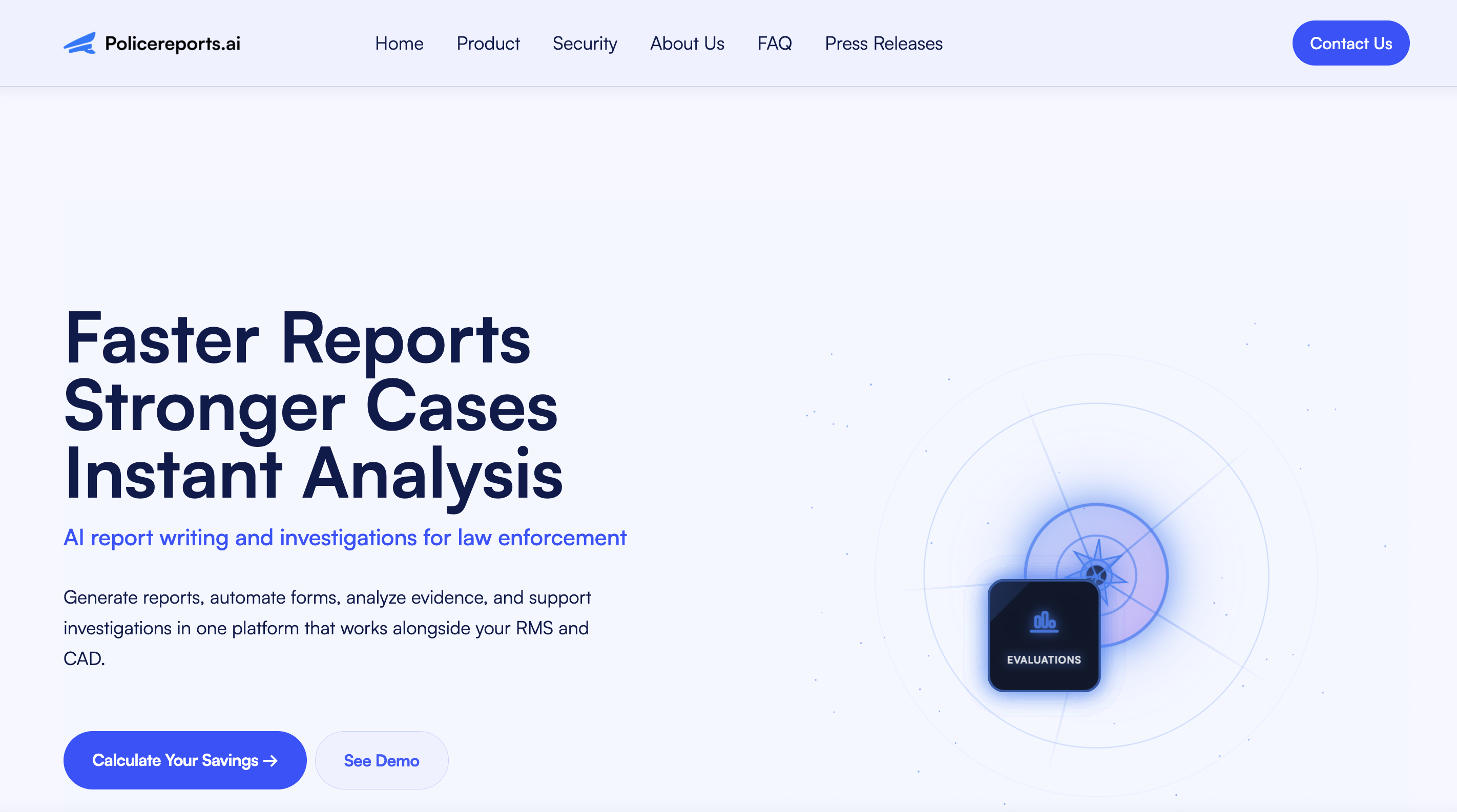 Policereports.ai banner