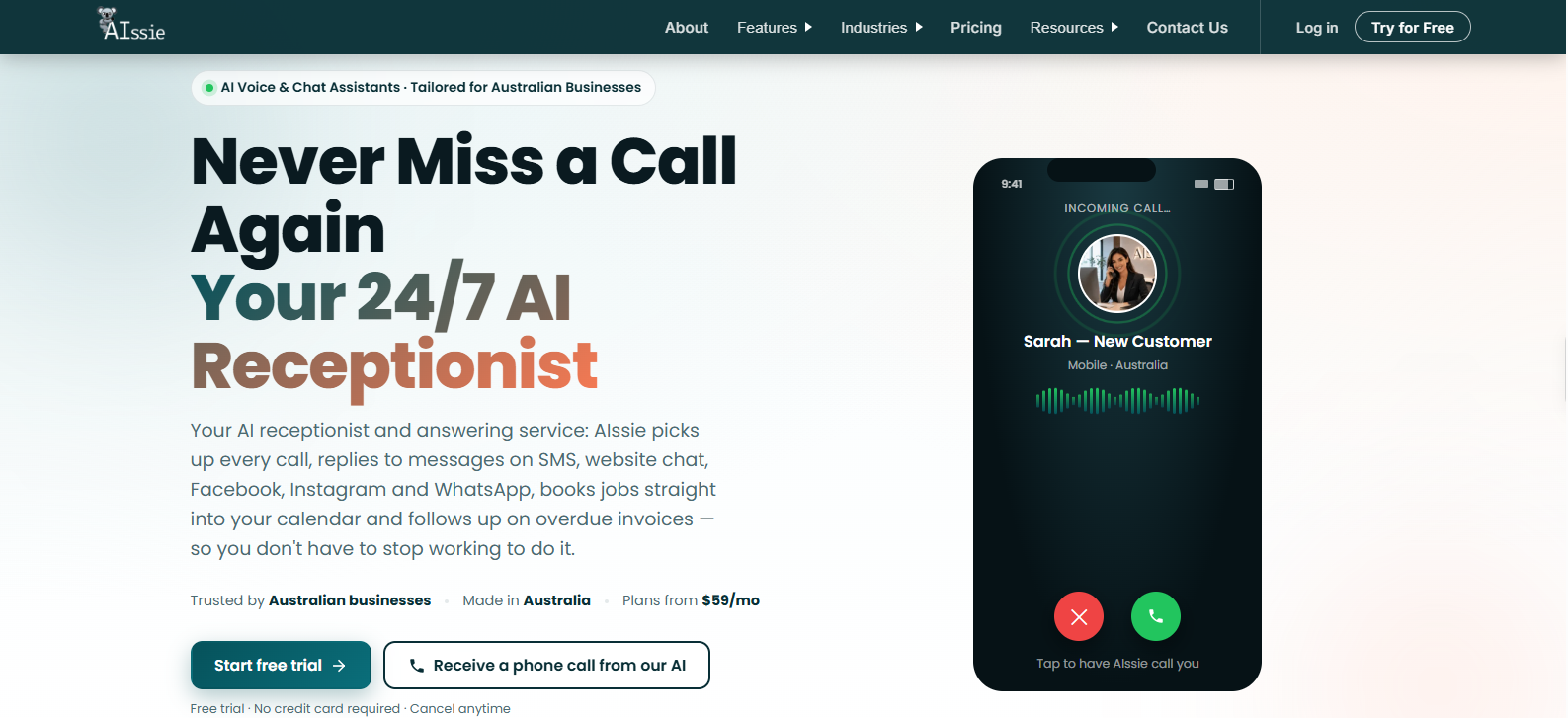 AIssie banner