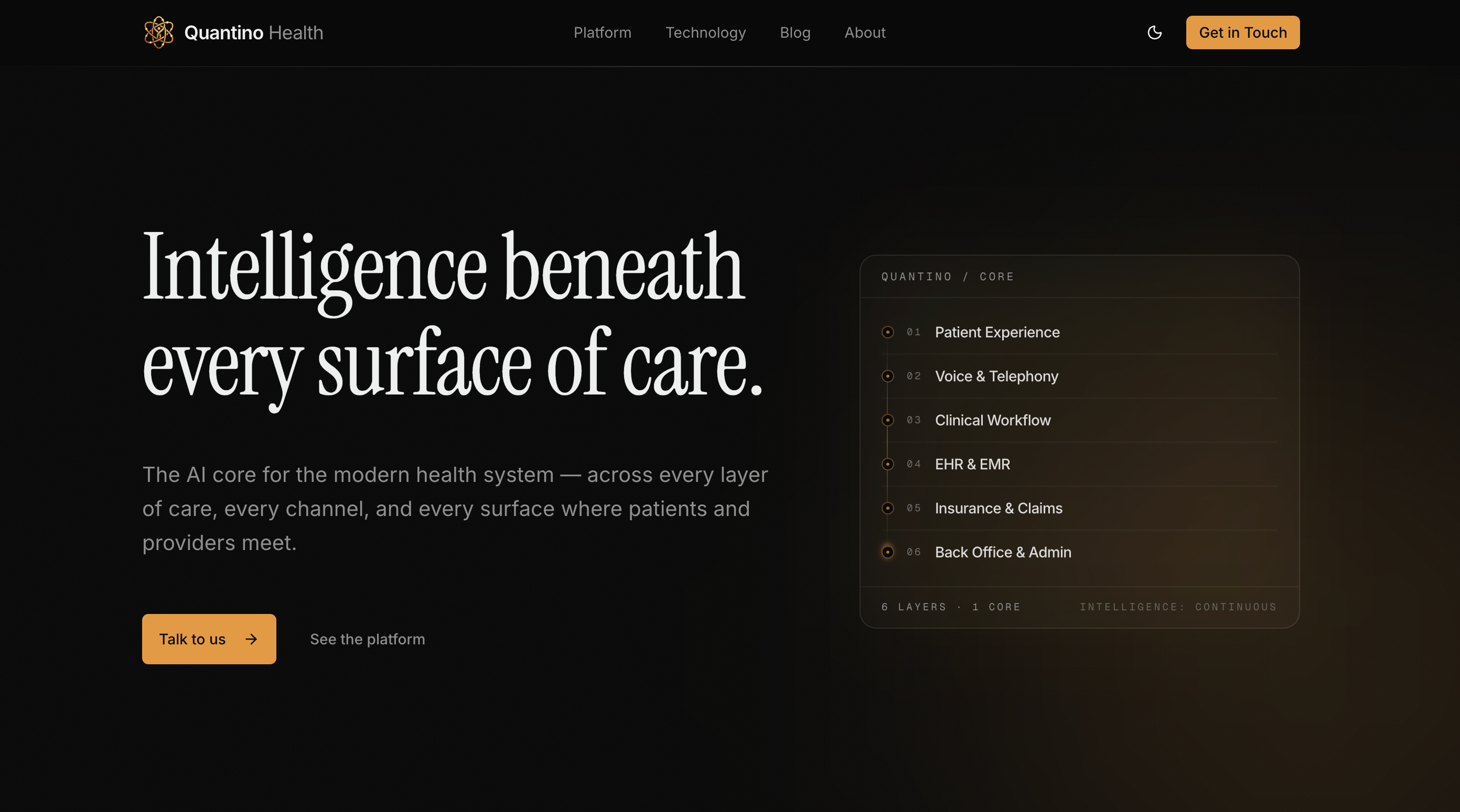 Quantino Health banner