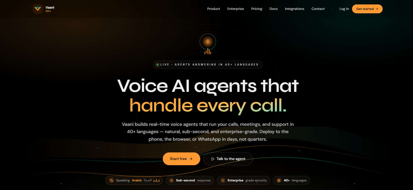 Vaani Labs banner