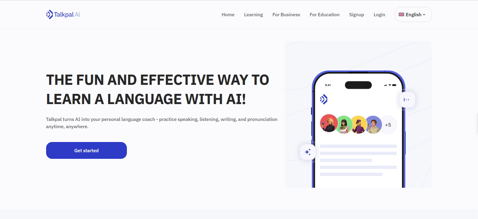 Talkpal banner