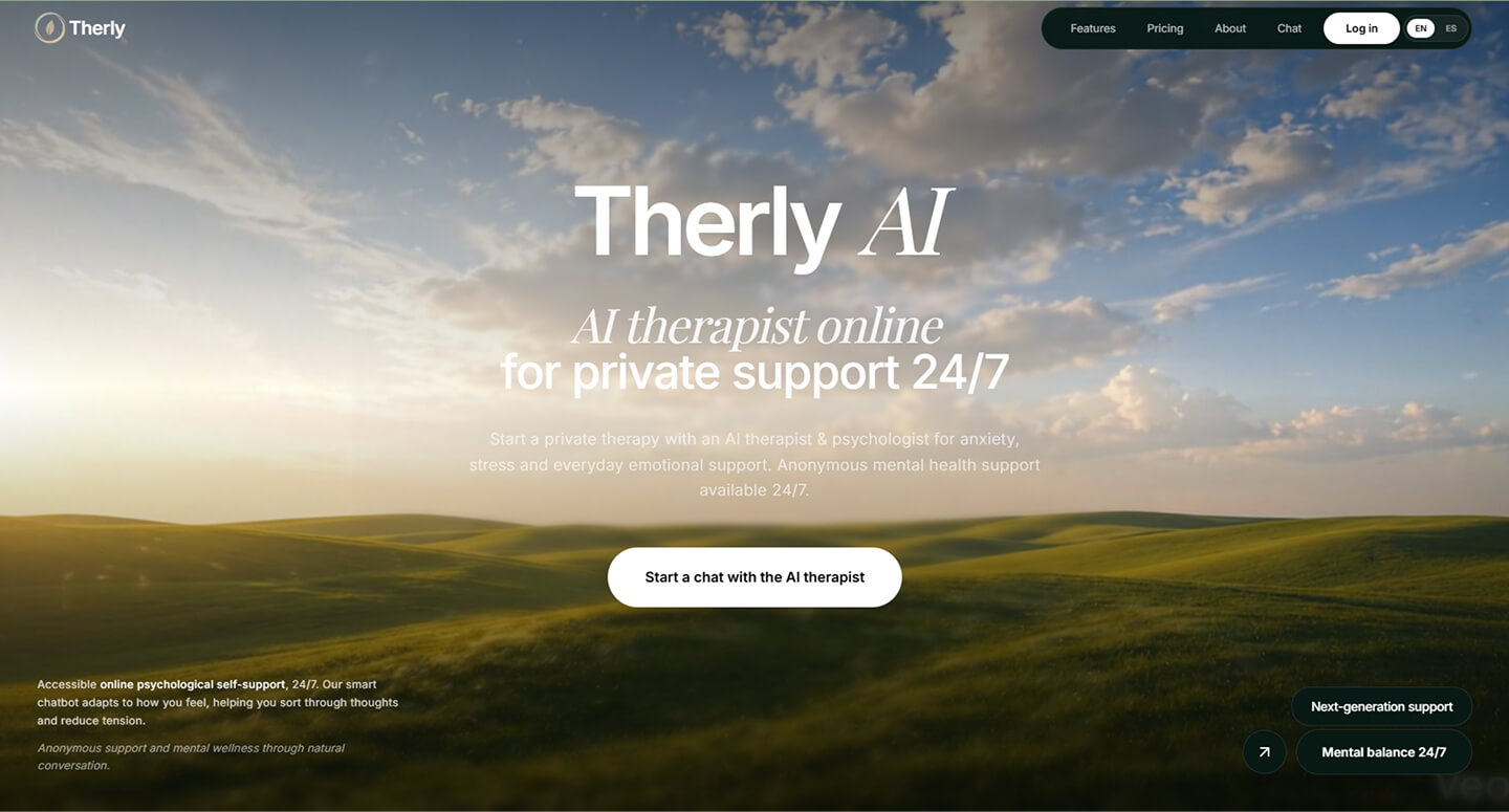 Therly AI banner